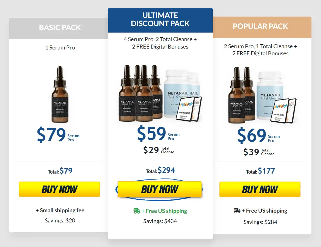 Metanail Serum Pro Price